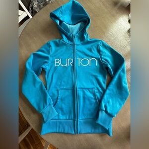 Burton dryride Aqua Full-Zip Hoodie small